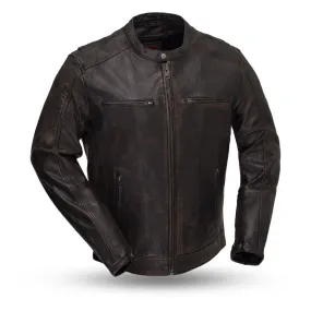Hipster - Men's Motorcycle Leather Jacket