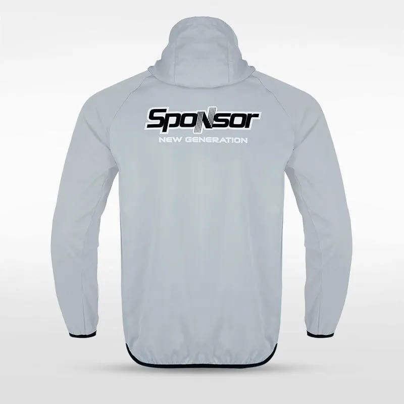 Historic India - Customized Men's Sublimated Full-Zip Waterproof
