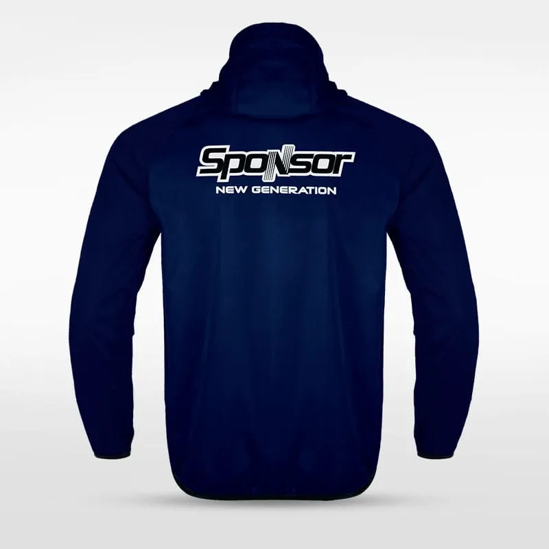 Historic India - Customized Men's Sublimated Full-Zip Waterproof