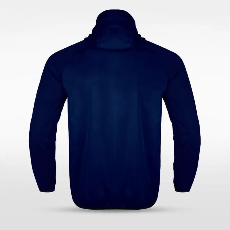 Historic India - Customized Men's Sublimated Full-Zip Waterproof