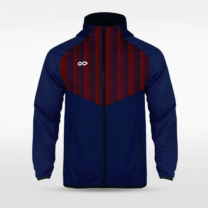 Historic India - Customized Men's Sublimated Full-Zip Waterproof