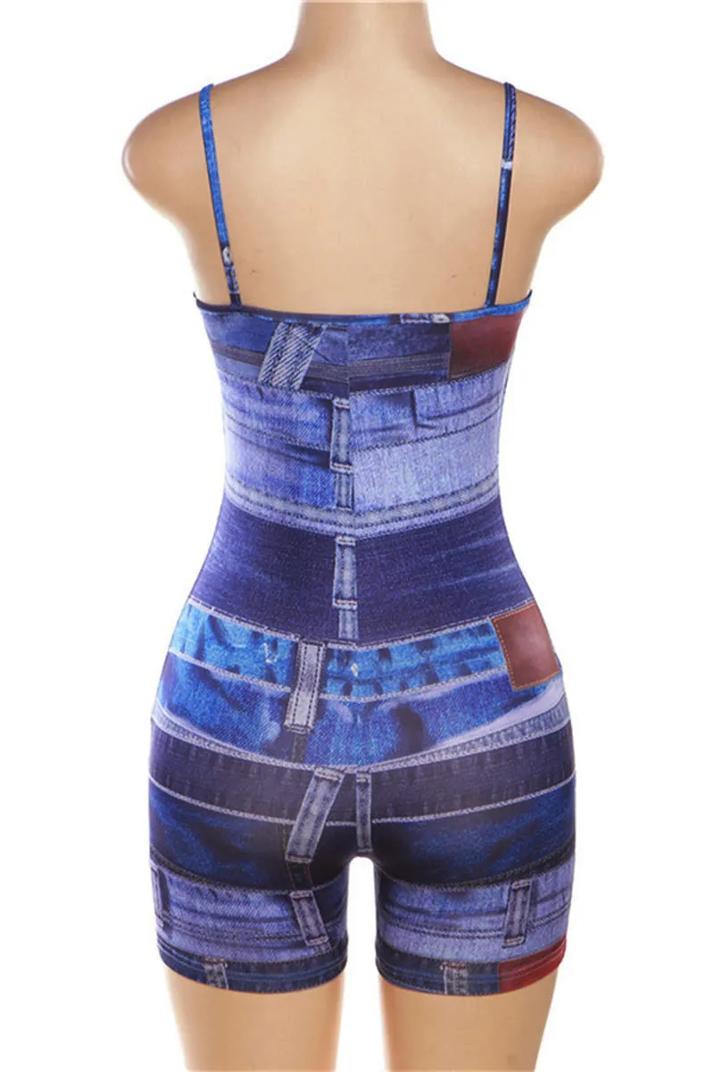 JC523 Camisole Bodycon Rompers