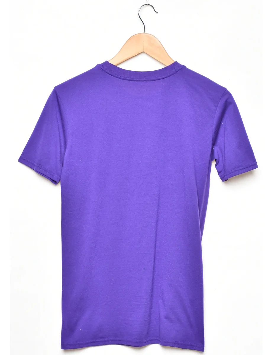 Kamloops Hoops Printed T-shirt - S