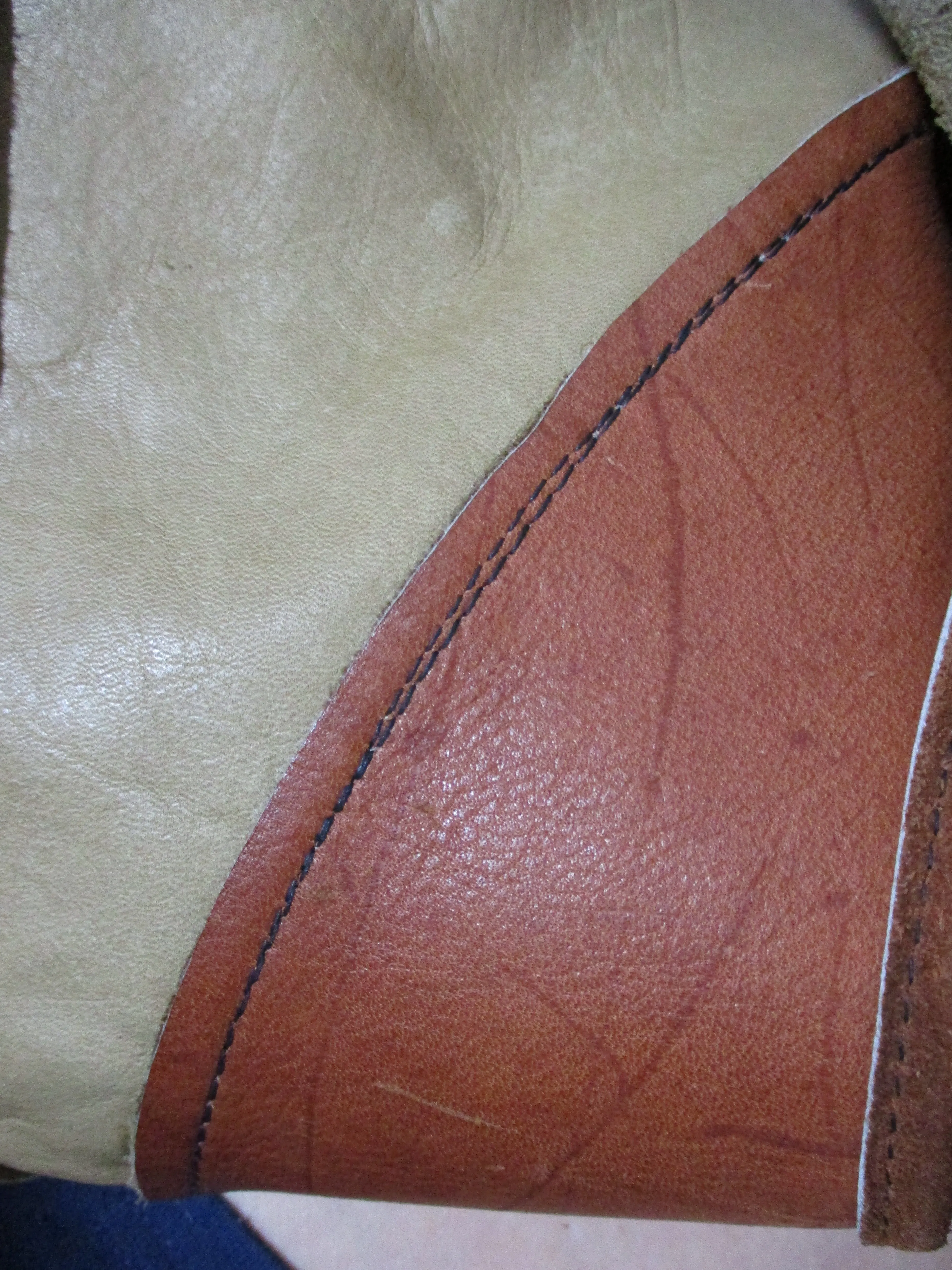 LEATHER Patchwork Suede VEST Sleeveless Jacket Hippie BOHO