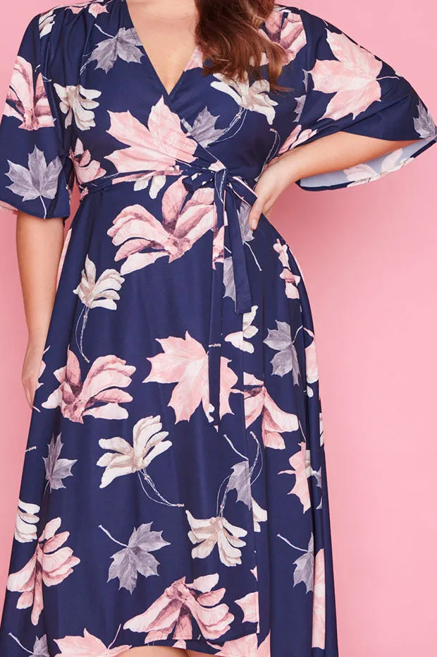 Mandy Autumn Leaves Dress