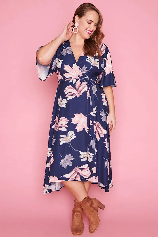 Mandy Autumn Leaves Dress