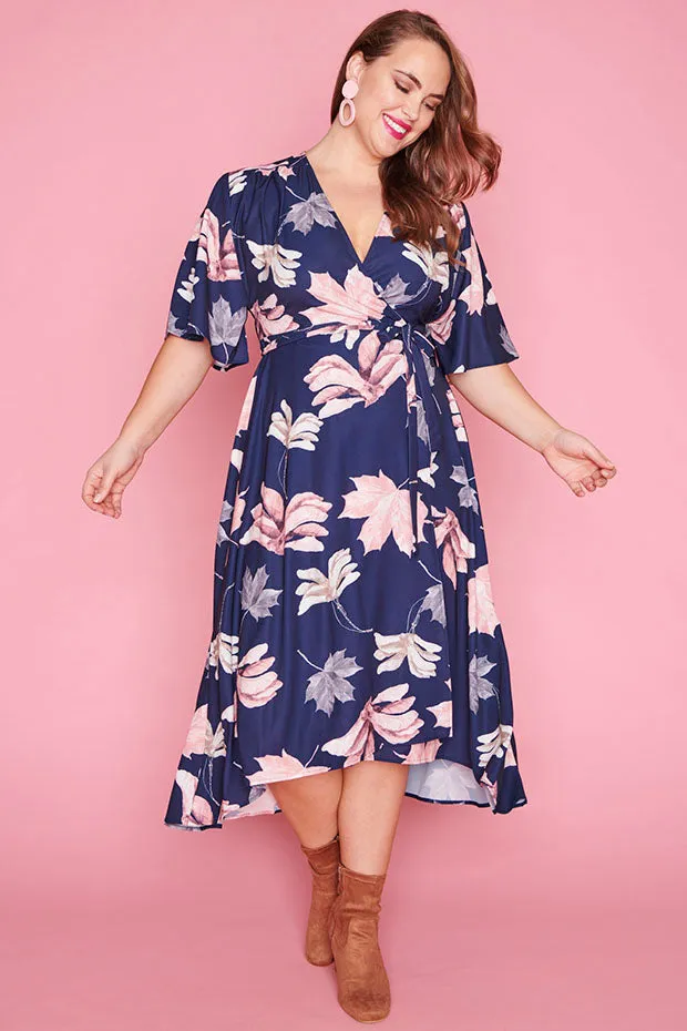 Mandy Autumn Leaves Dress