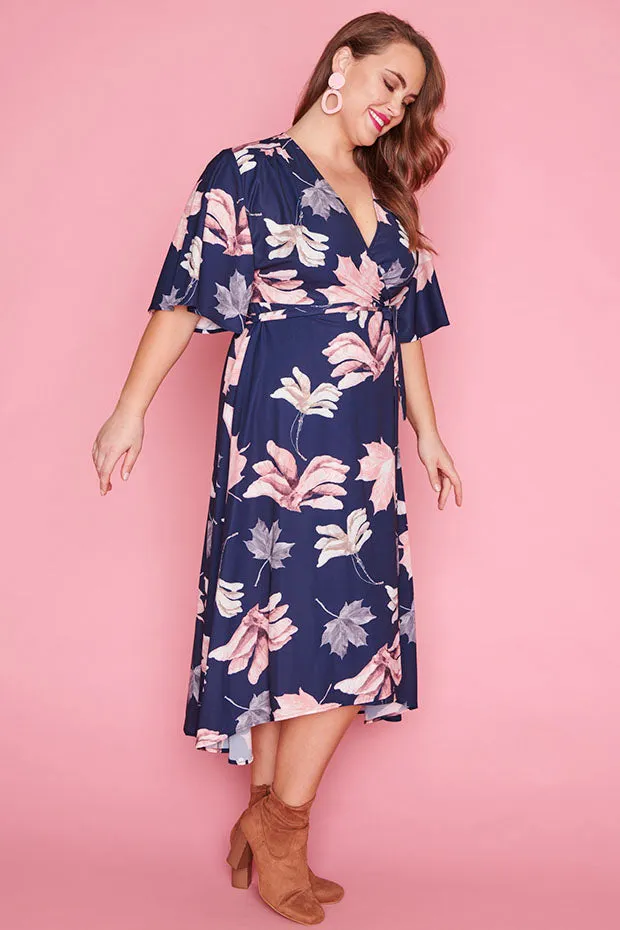 Mandy Autumn Leaves Dress