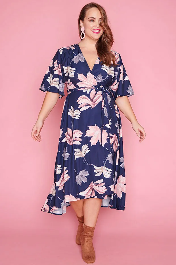 Mandy Autumn Leaves Dress