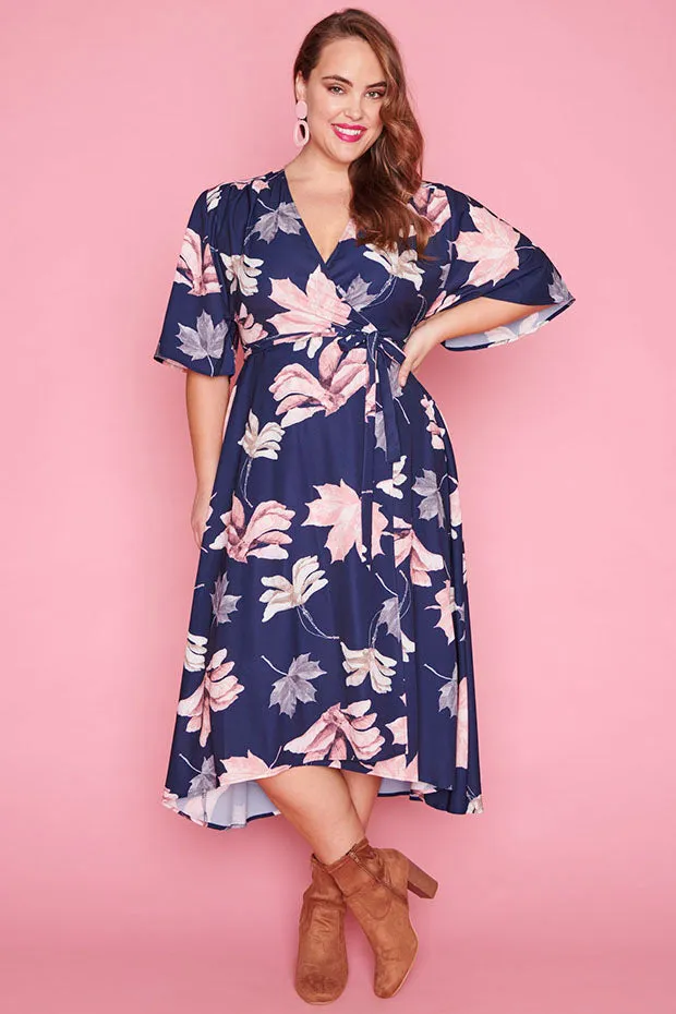 Mandy Autumn Leaves Dress