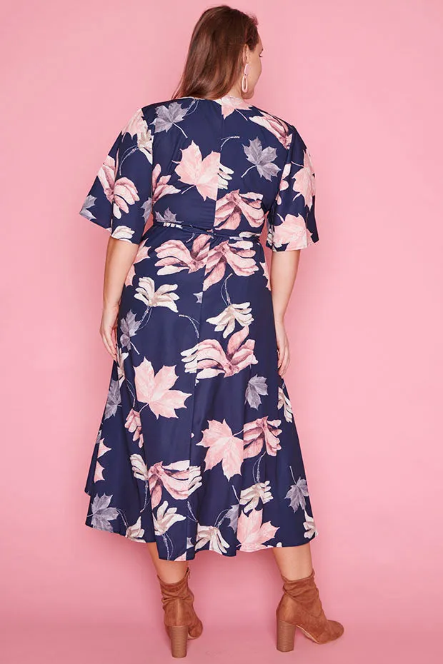 Mandy Autumn Leaves Dress