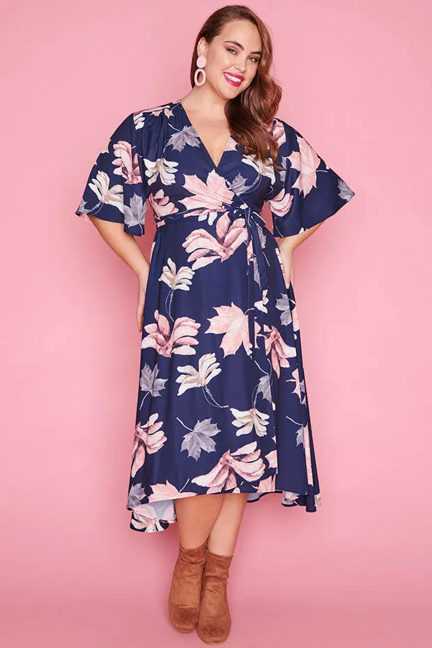 Mandy Autumn Leaves Dress
