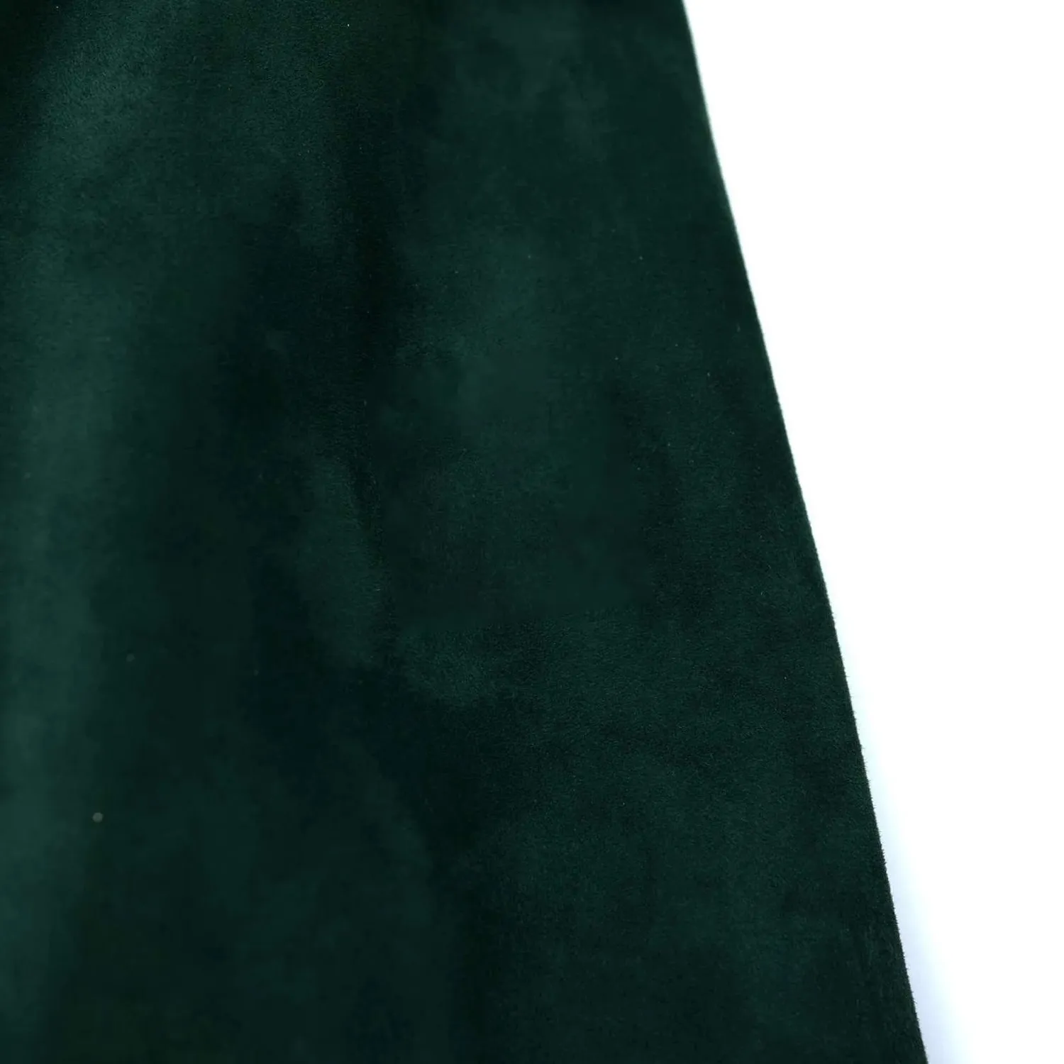 MCKINNON Suede Leather Zip Bomber Jacket GREEN REG