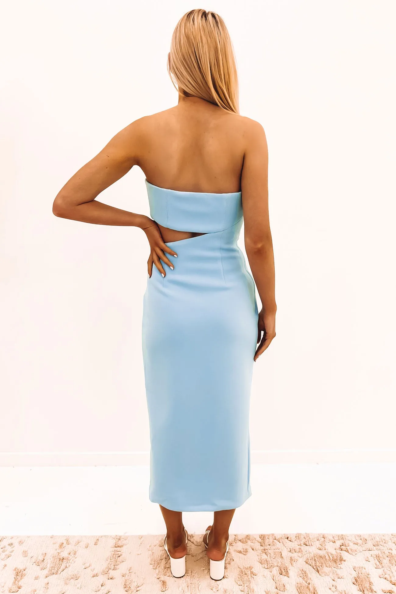 Medora Dress Powder Blue