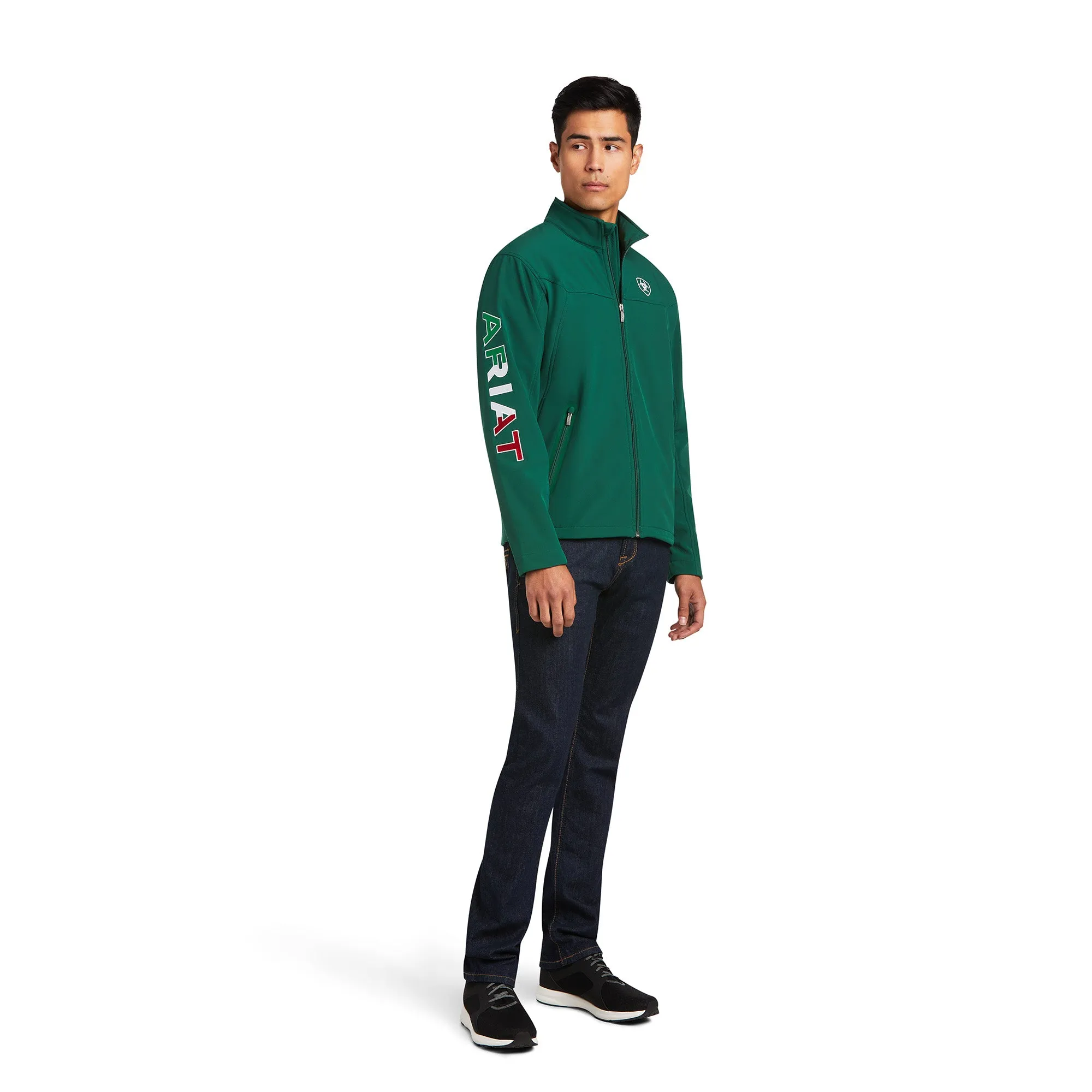 Men's Ariat New Team Softshell MEXICO Jacket #10039459-C