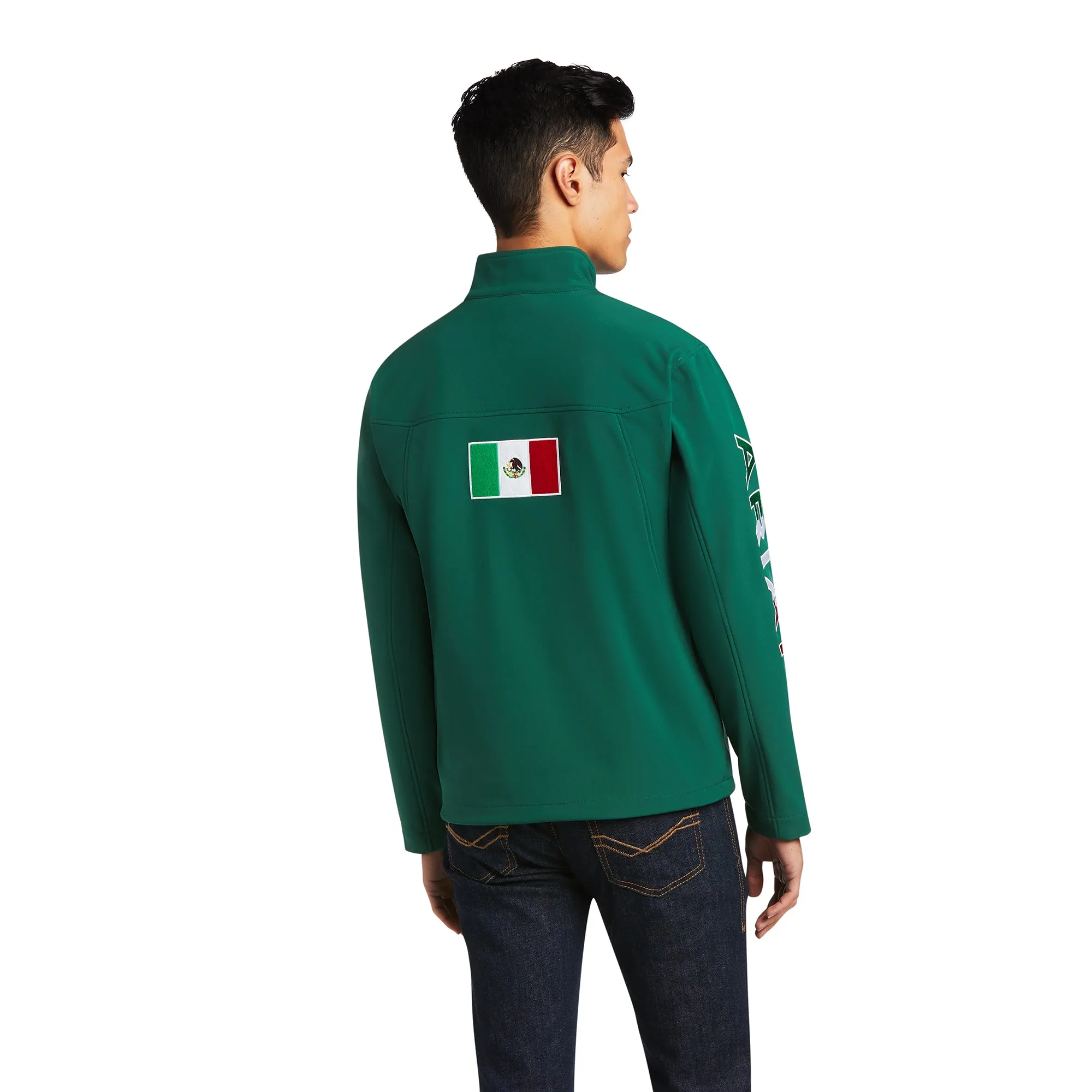 Men's Ariat New Team Softshell MEXICO Jacket #10039459-C