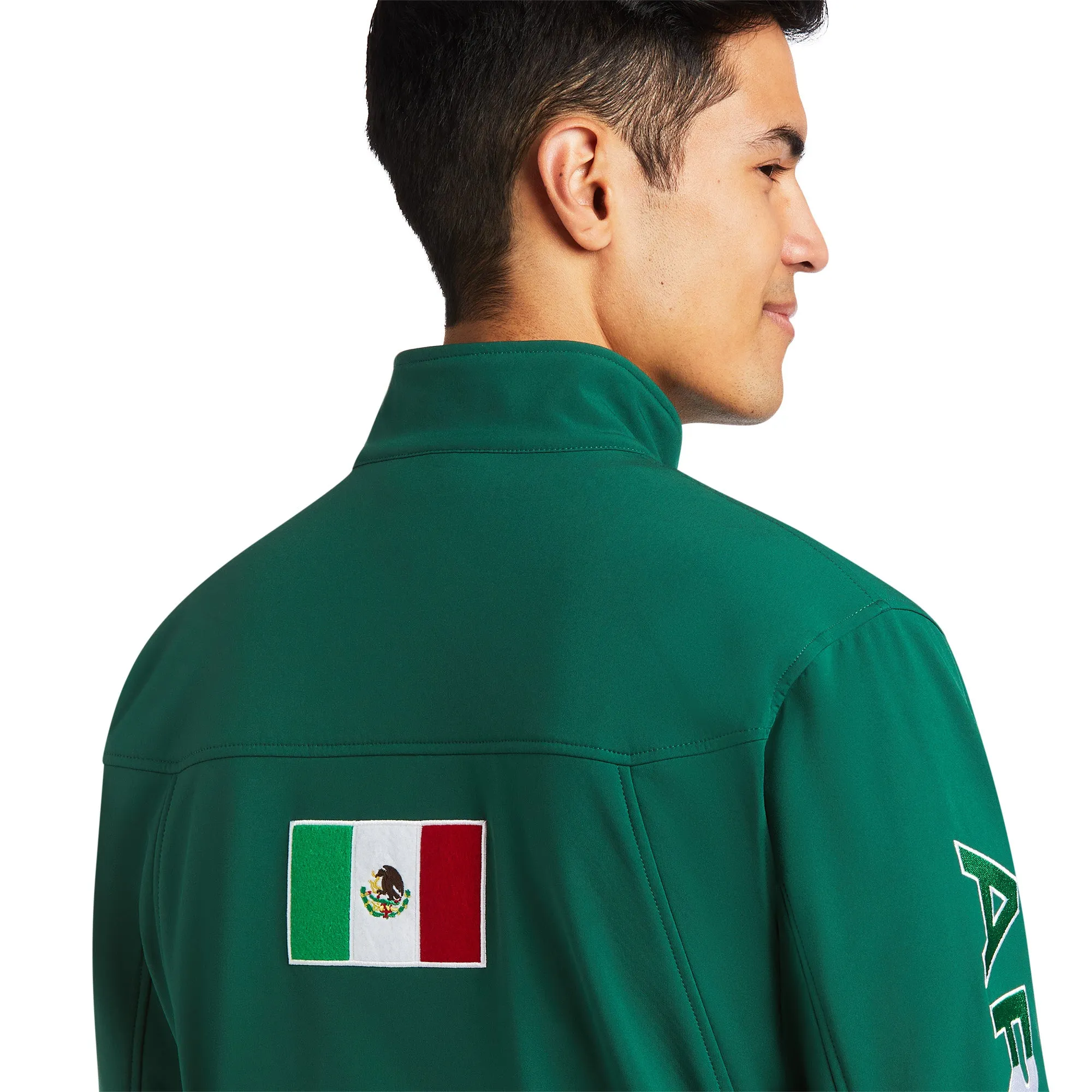 Men's Ariat New Team Softshell MEXICO Jacket #10039459-C