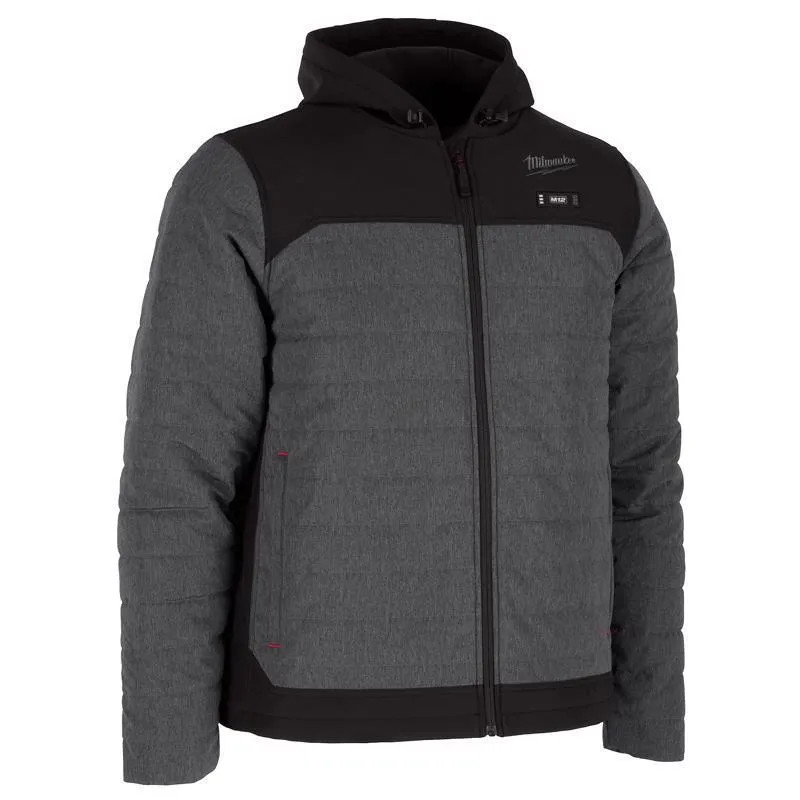 Milwaukee Tool XXL Unisex Heated Jacket Kit Gray