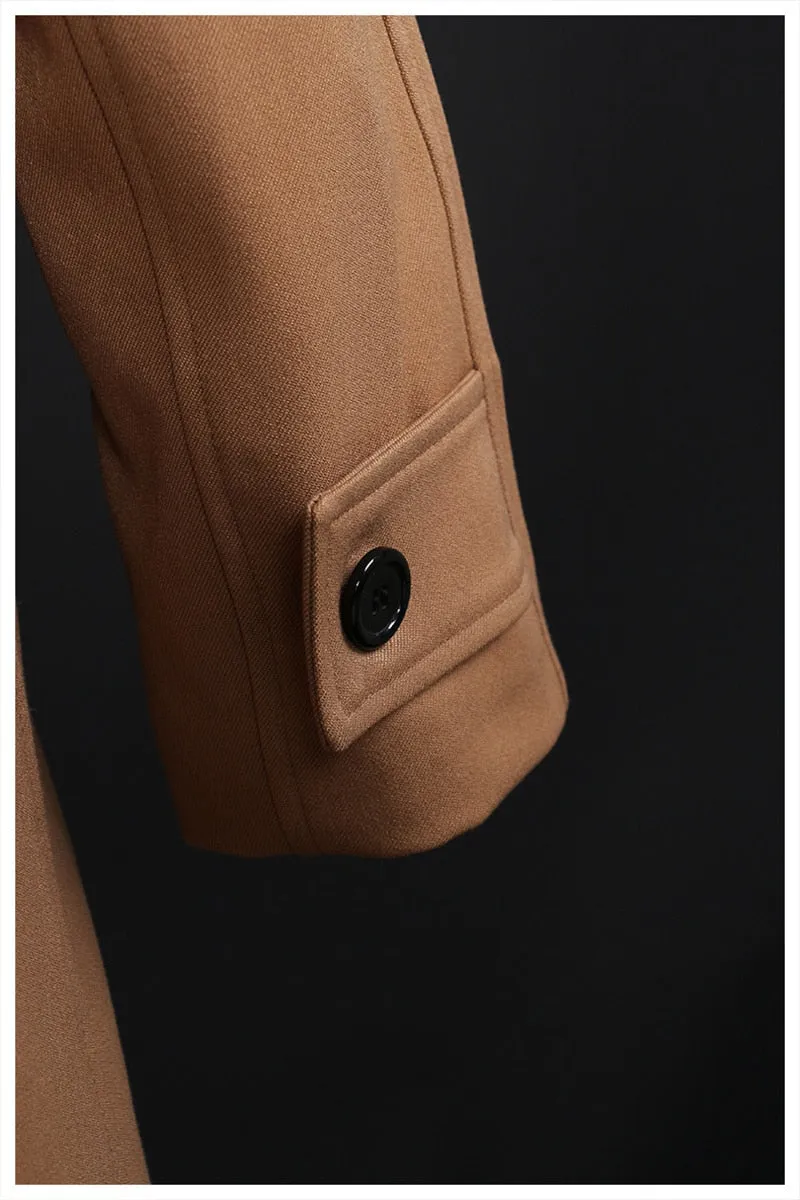 Mixed fabric Trench Coat for UNUSUAL Winter