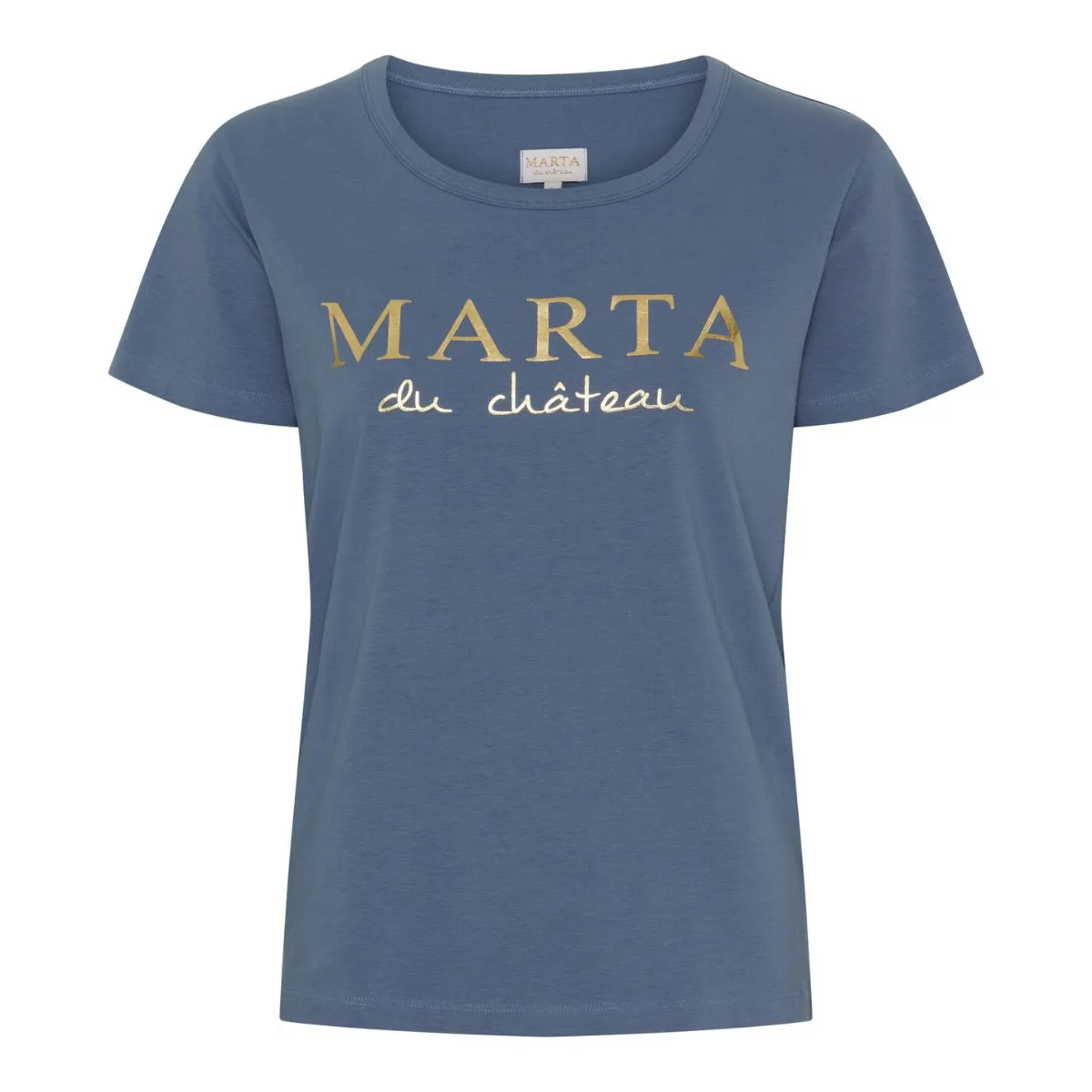 MT-002-S Marta du Cháteau jeanette tee Denim blue