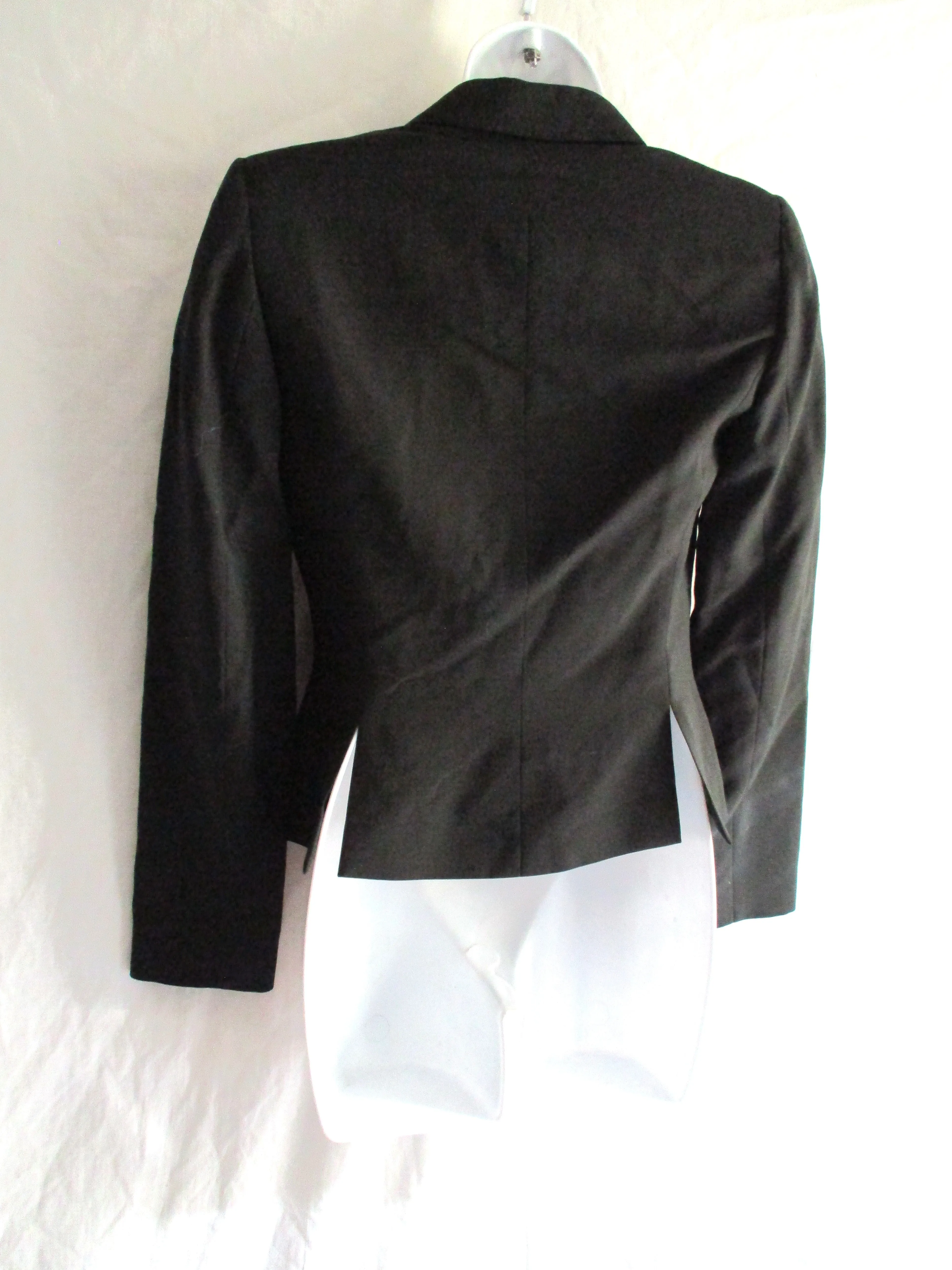 NEW ALEXANDER MCQUEEN BLAZER Jacket 38 BLACK Formal Wedding Event