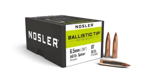 Nosler 6.5mm 140gr Ballistic Tip Projectiles - 50pk
