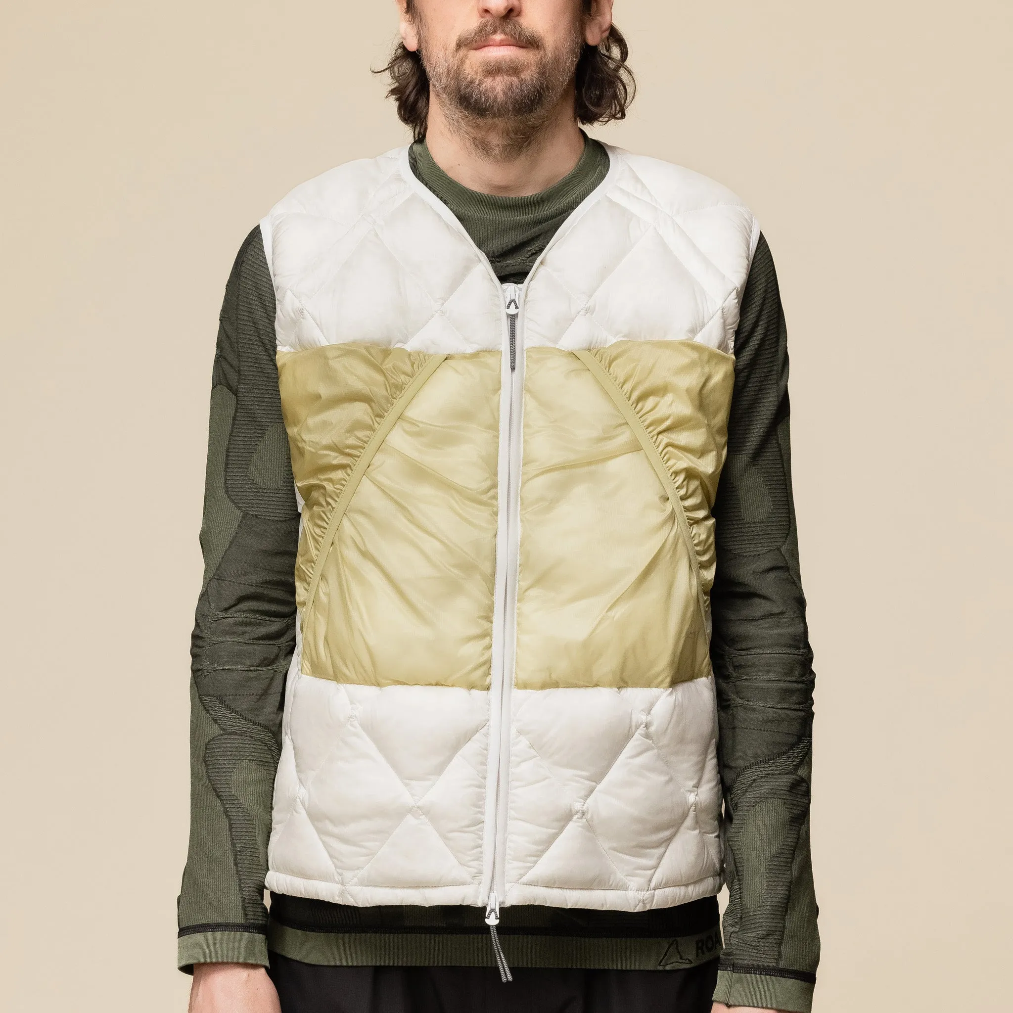 Roa Hiking - Light Down Vest Jacket - Blanc de Blanc