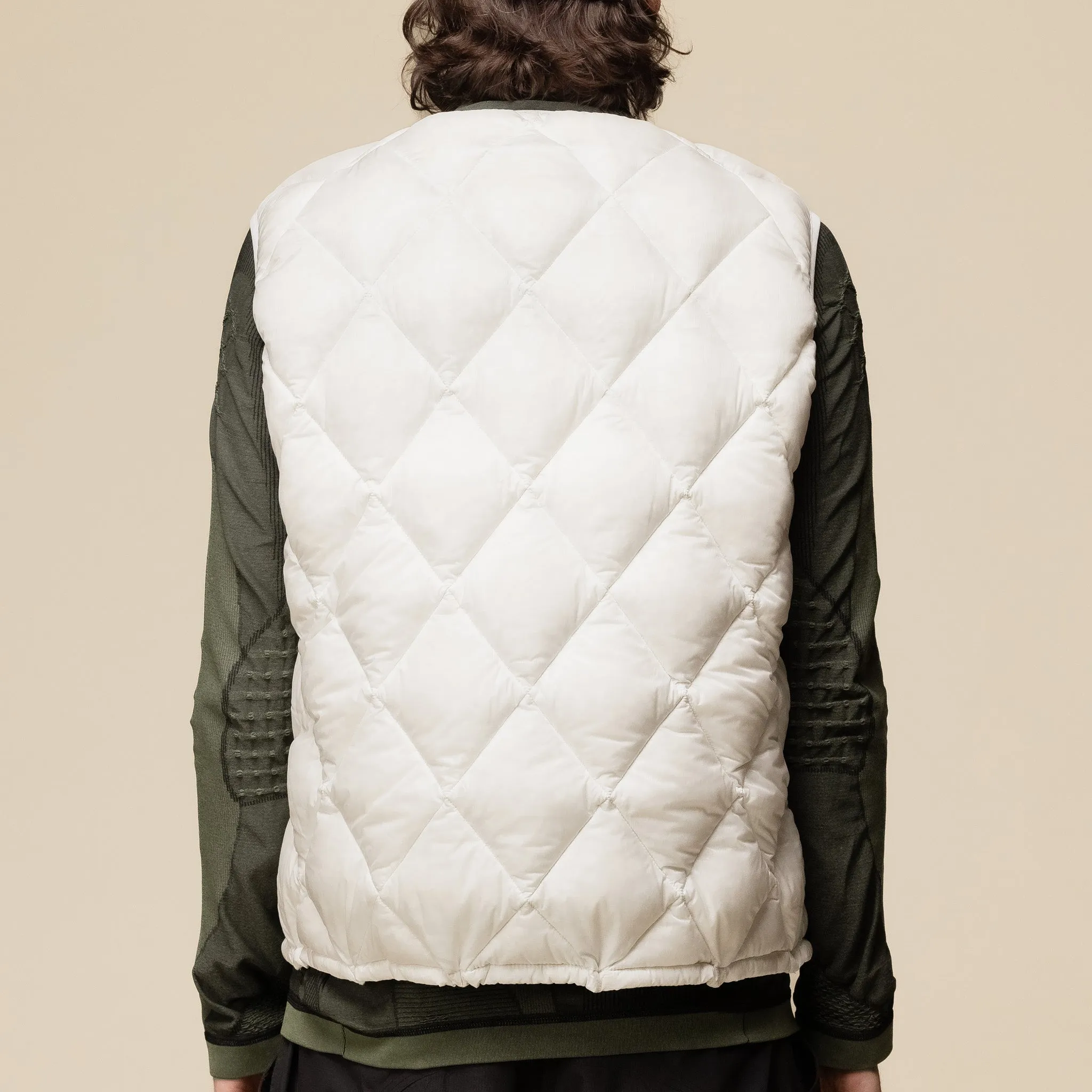Roa Hiking - Light Down Vest Jacket - Blanc de Blanc
