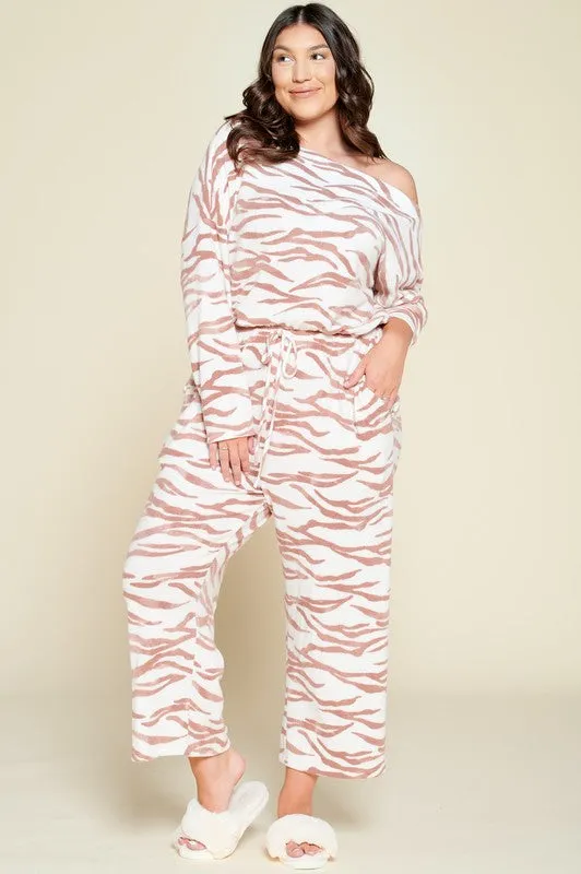 Sasha Tiger Print Jumpsuit