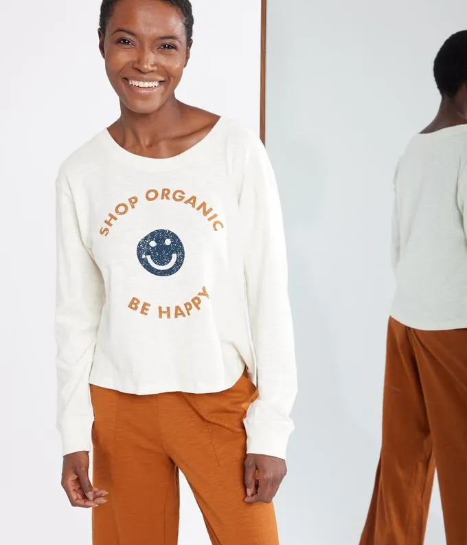 Shop Organic Long Sleeve Tee