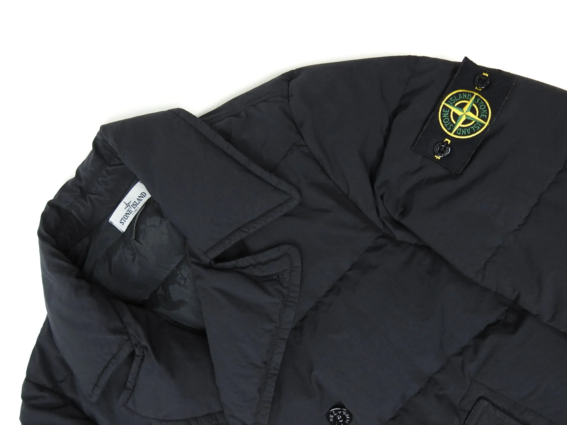 Stone Island Down Filled Puffer Black Large