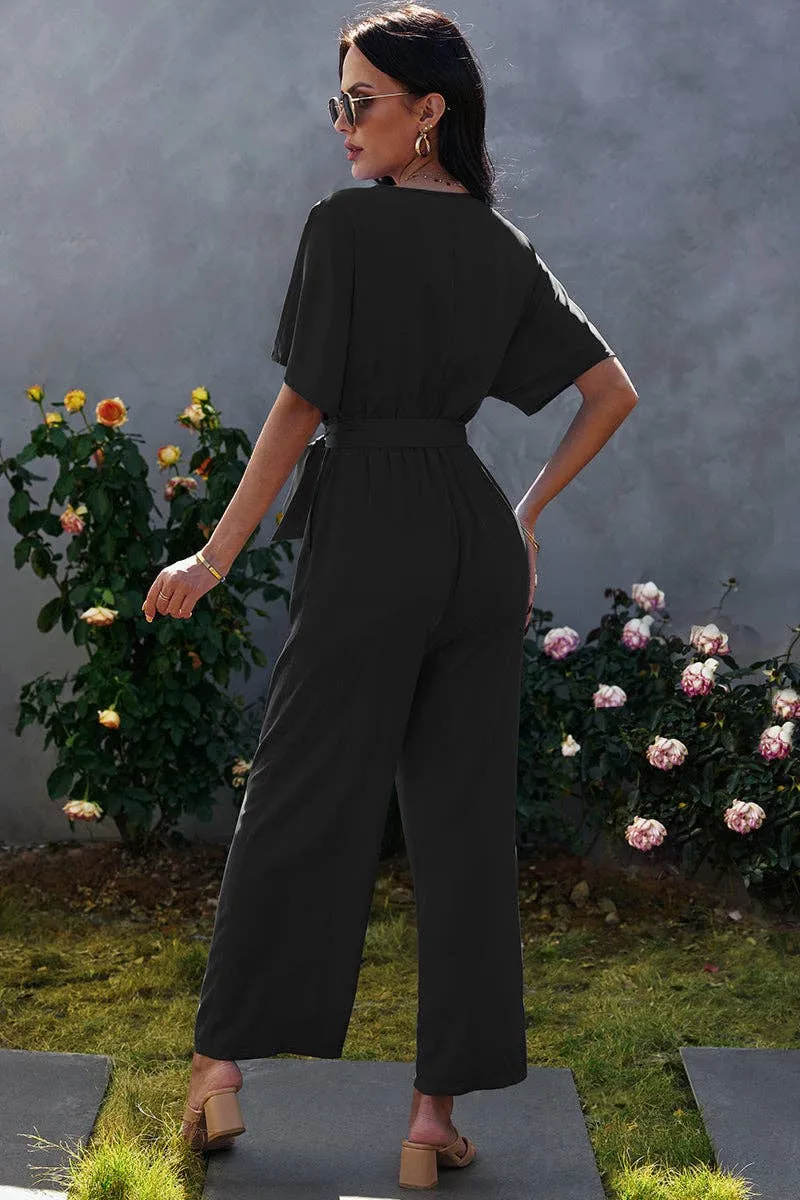 Timeless Wrap Jumpsuit