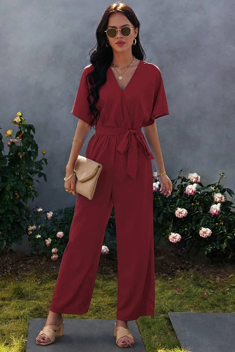 Timeless Wrap Jumpsuit