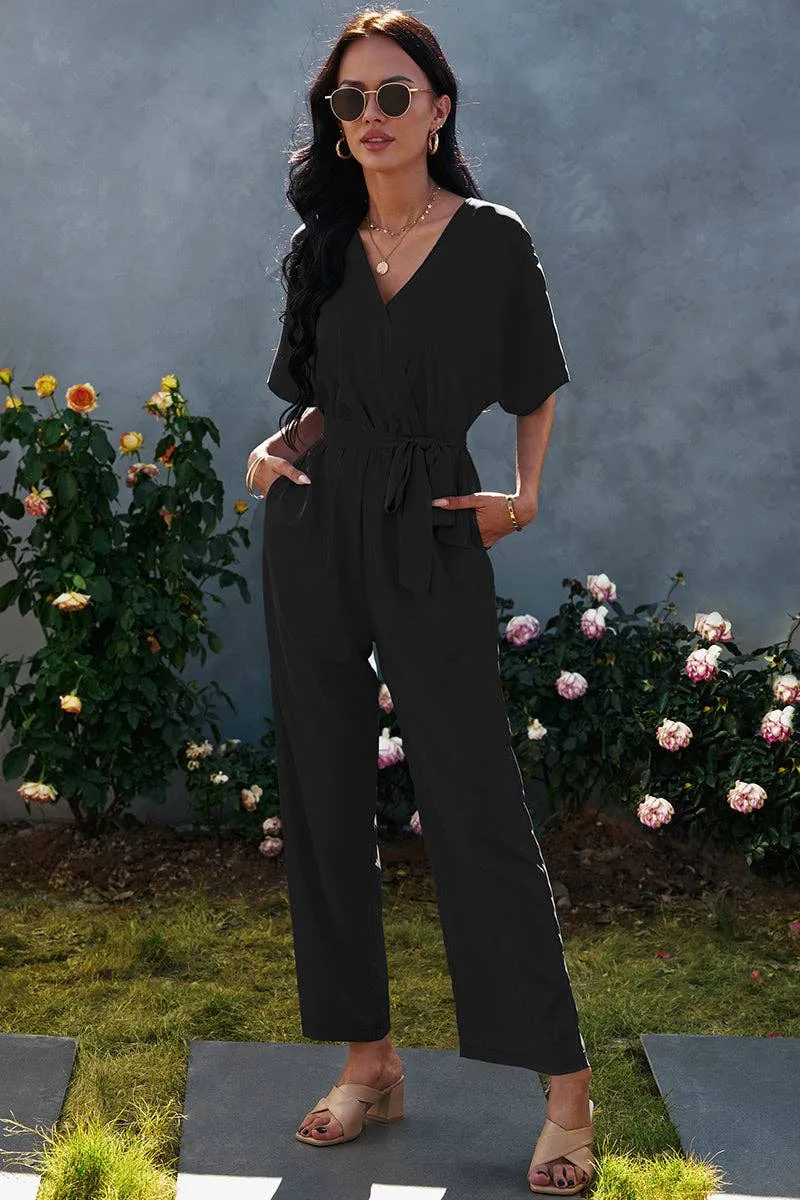 Timeless Wrap Jumpsuit