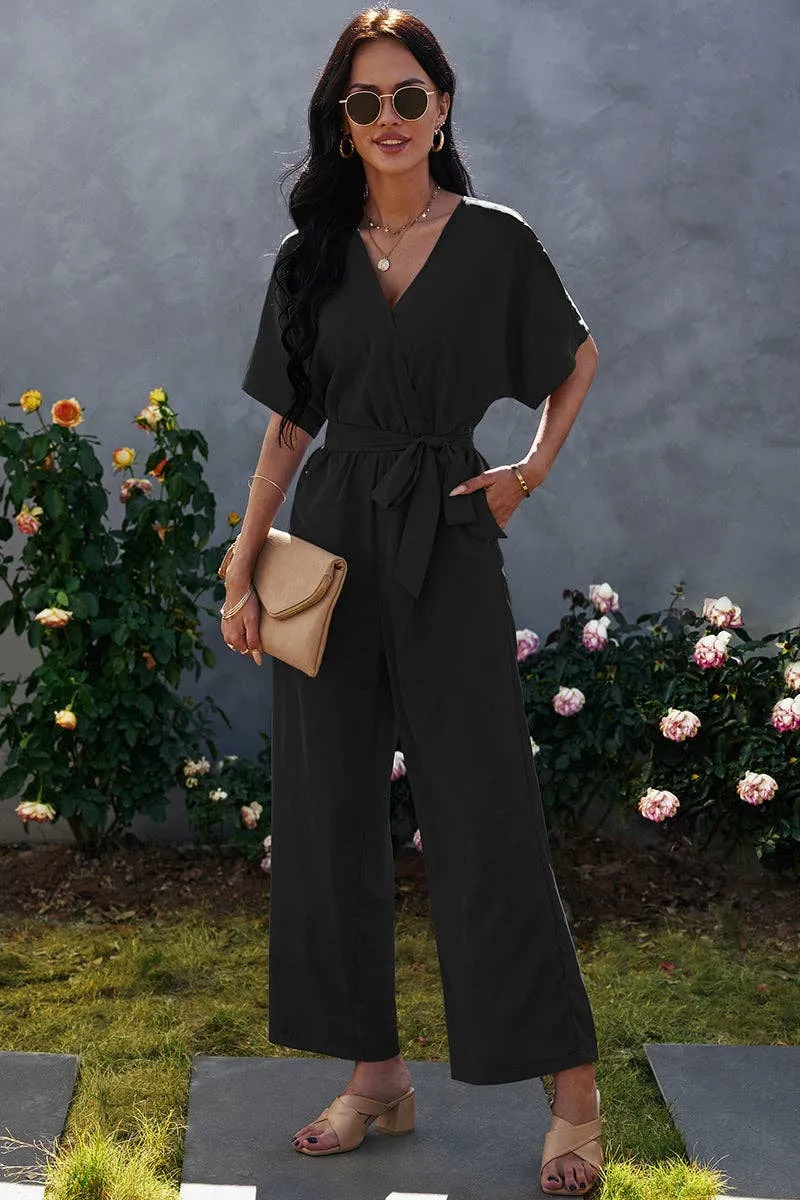 Timeless Wrap Jumpsuit