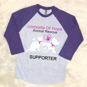 Umbrella of Hope - Raglan Tee