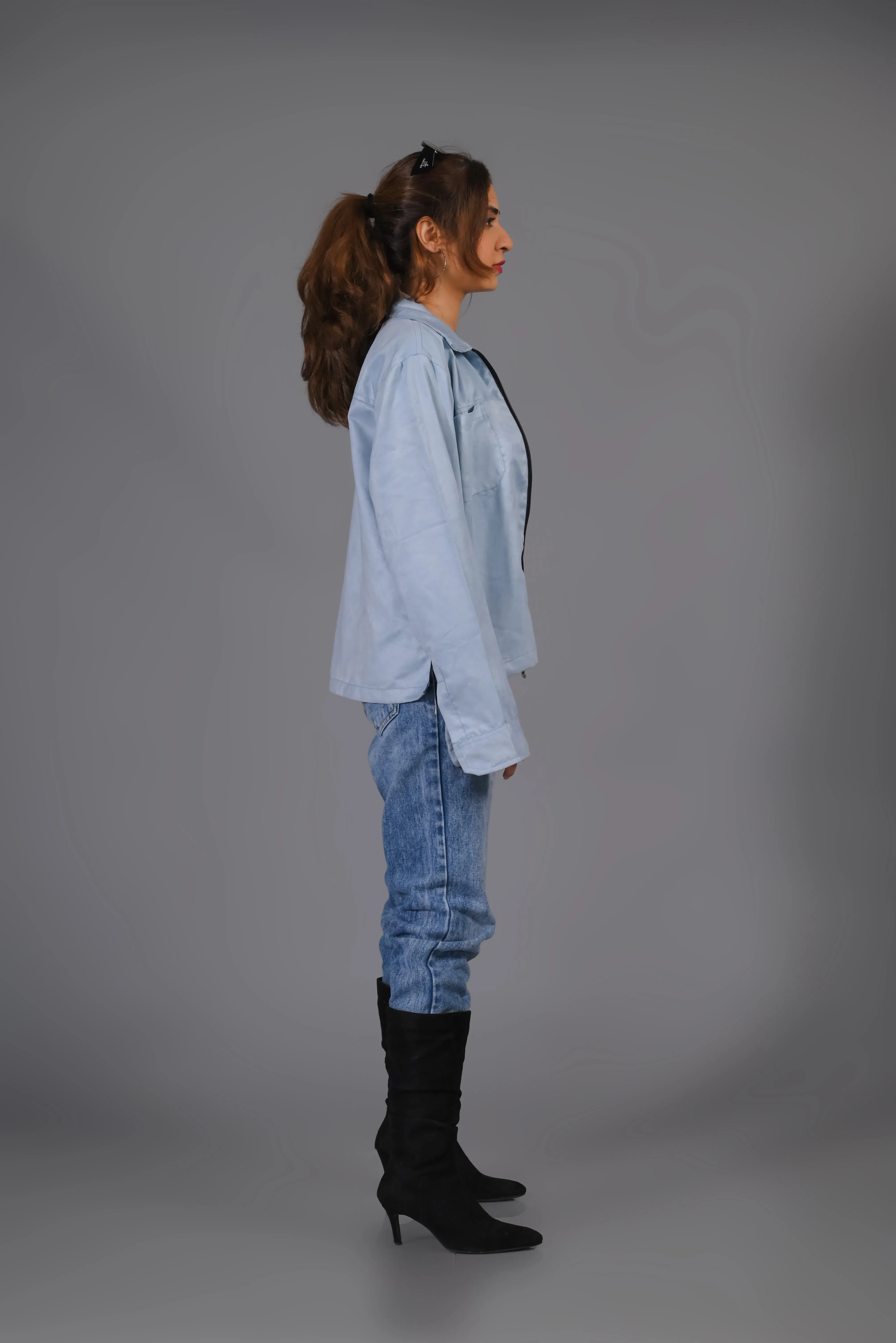 Unisex Solid Jacket -  (Suede)
