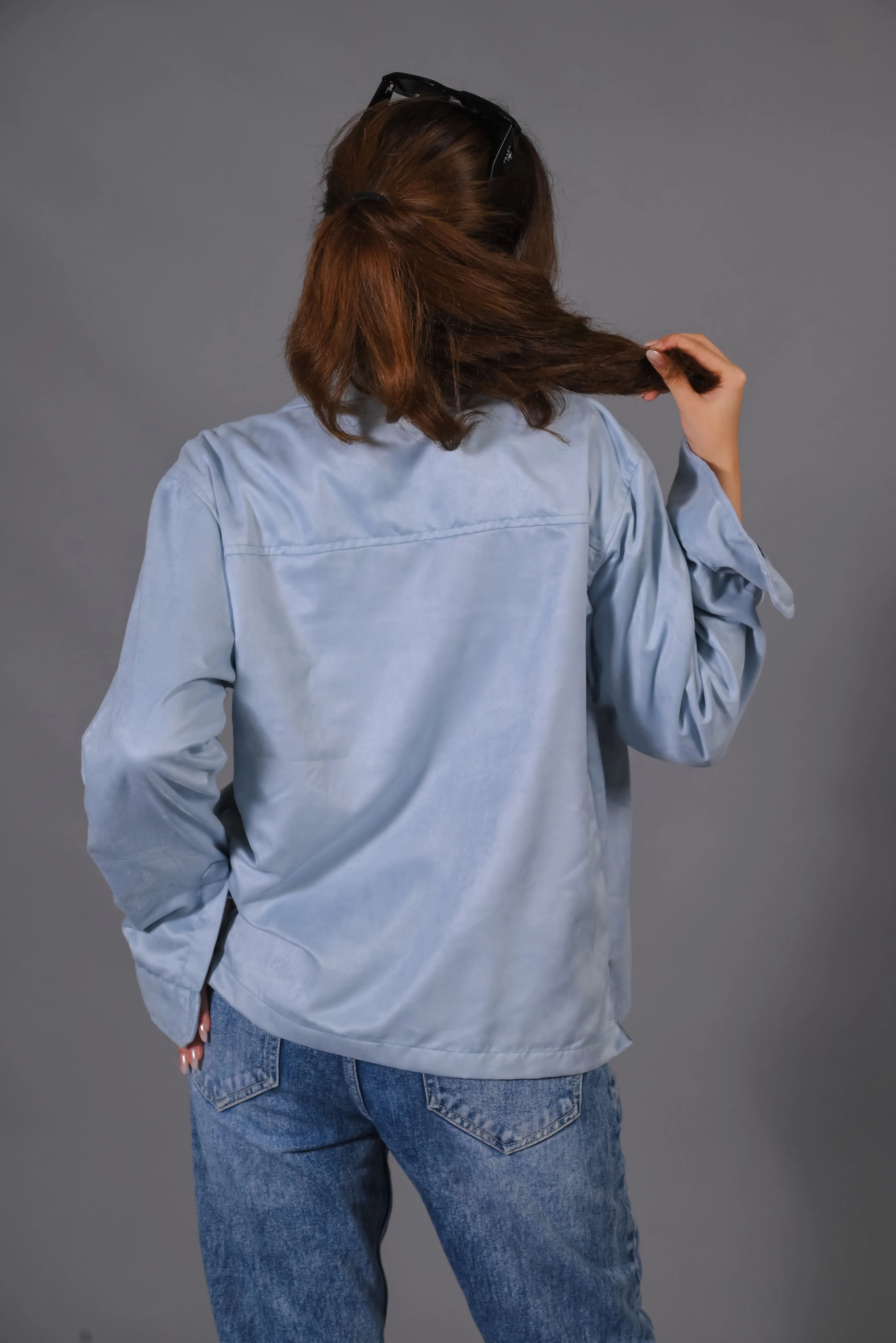 Unisex Solid Jacket -  (Suede)