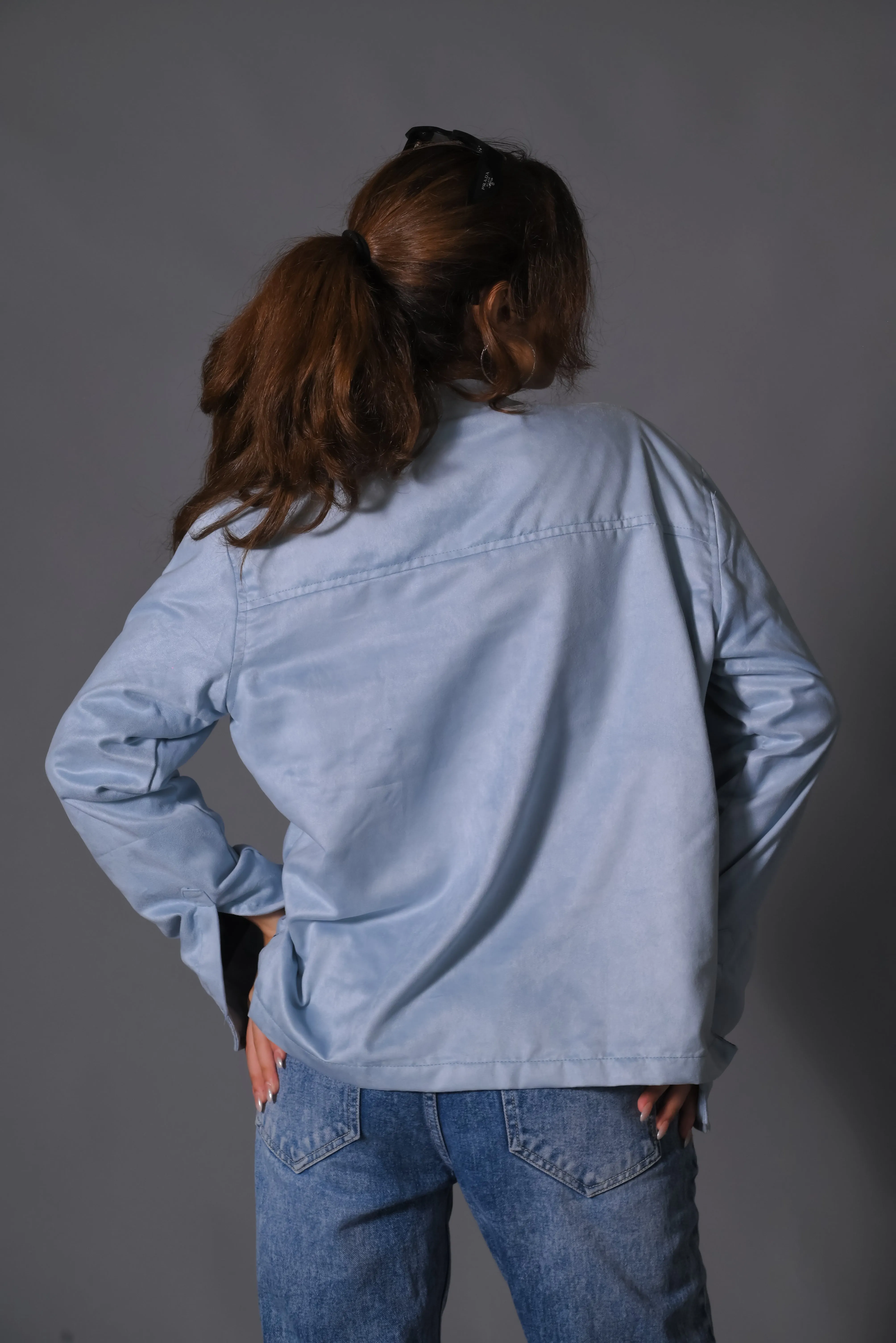 Unisex Solid Jacket -  (Suede)