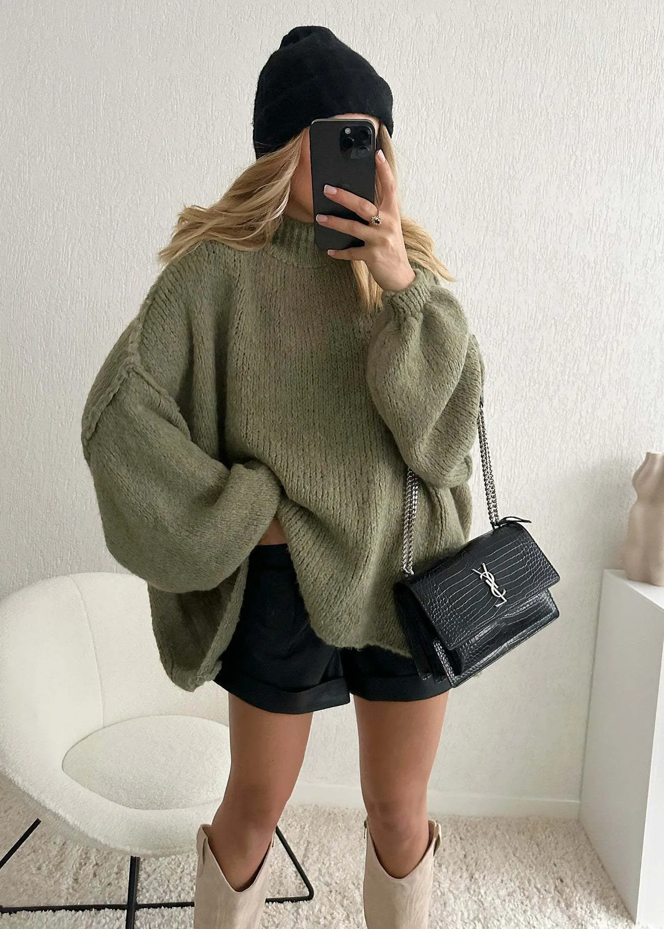 Uniwim barn jacket outfits Women's 2024 Spring and Autumn New Elegant round Neck Simple Fashion Style Thin Sweater