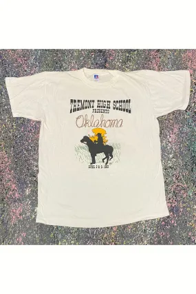 Vintage Single Stitch 1993 Tremont High School Presents Oklahoma Tee- L