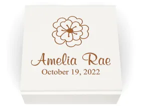 White Trinket Box
