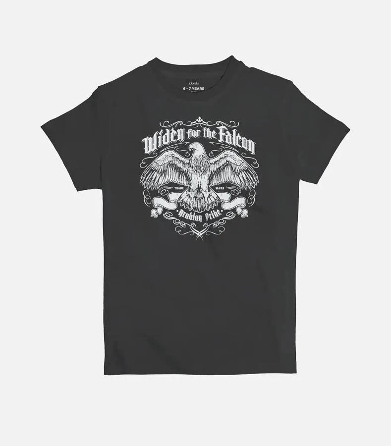 Widen For The Falcon | Kid's Basic Cut T-shirt