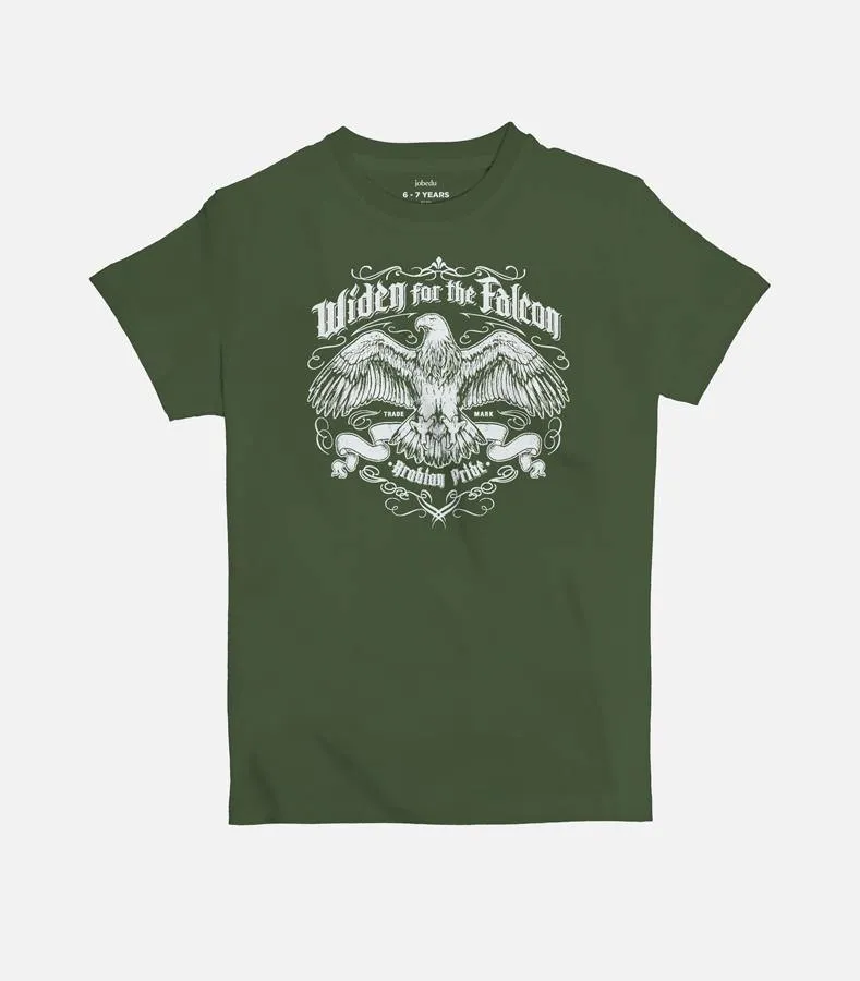 Widen For The Falcon | Kid's Basic Cut T-shirt