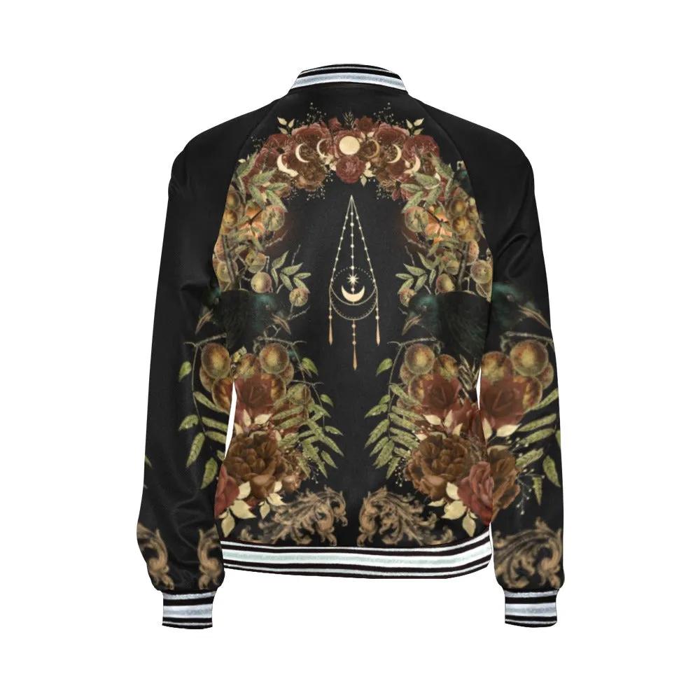 Witchy Samhain Halloween Blessings Fall Jacket, Witchy Clothing, Witches Jacket, Witchy Jacket, Hipster Witchy Clothing