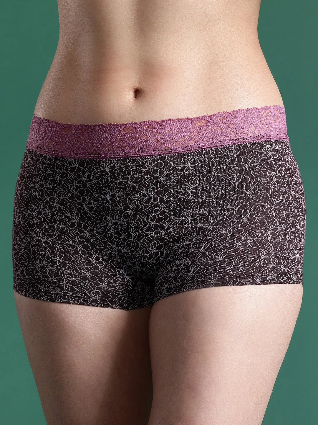 Women's Sexy Lace Hipster Underwear | Mid Waist Boyshorts | Panties For Women| Briefs 3 Packs