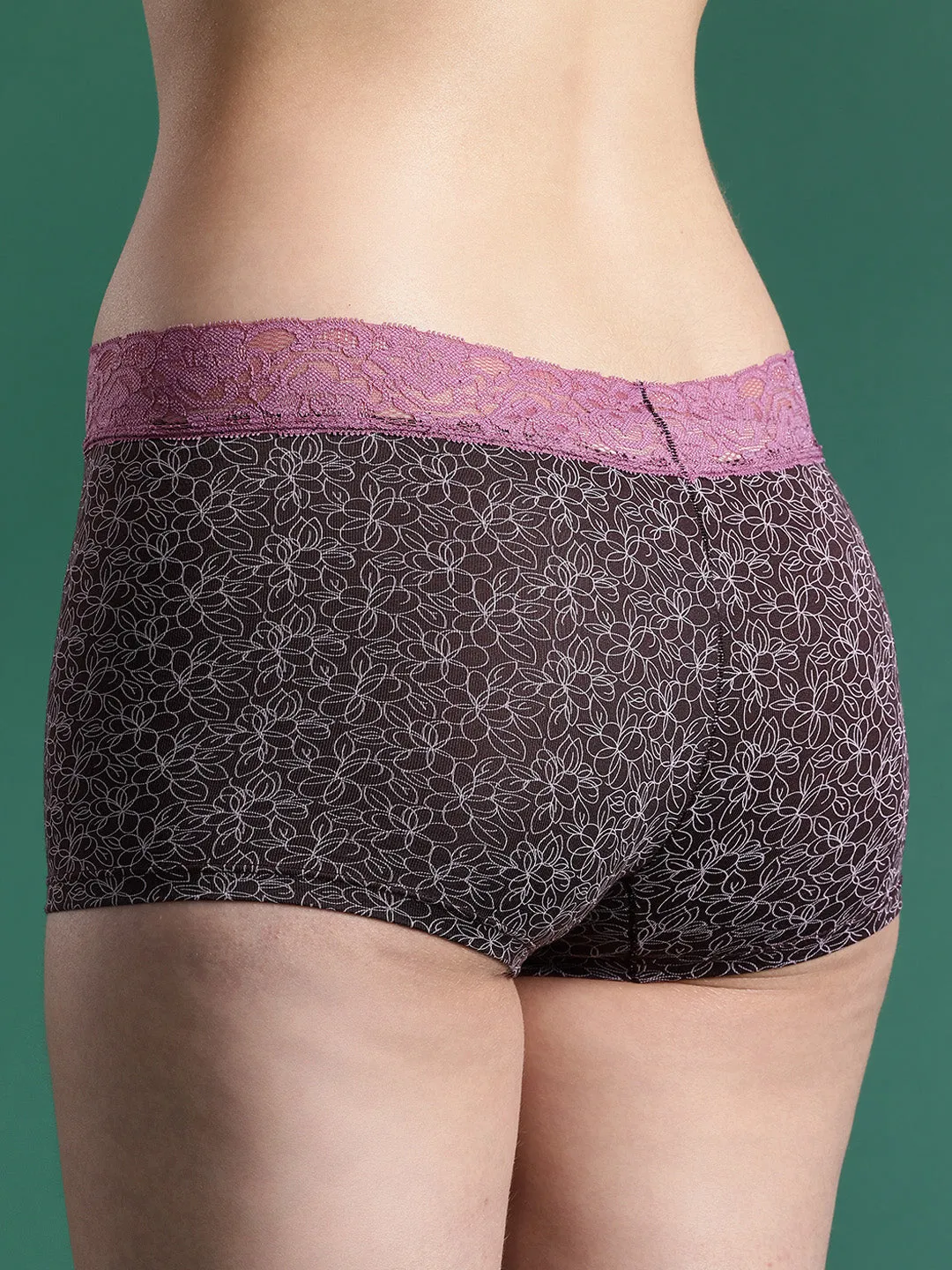 Women's Sexy Lace Hipster Underwear | Mid Waist Boyshorts | Panties For Women| Briefs 3 Packs